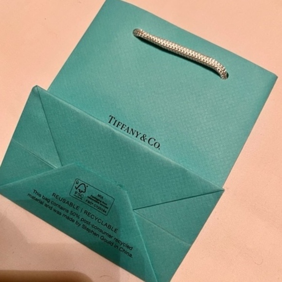 Authentic Tiffany & Co Petite Shopping/Gift Bag​​​​​​​​​​​​​​​​​​ - Picture 3 of 5